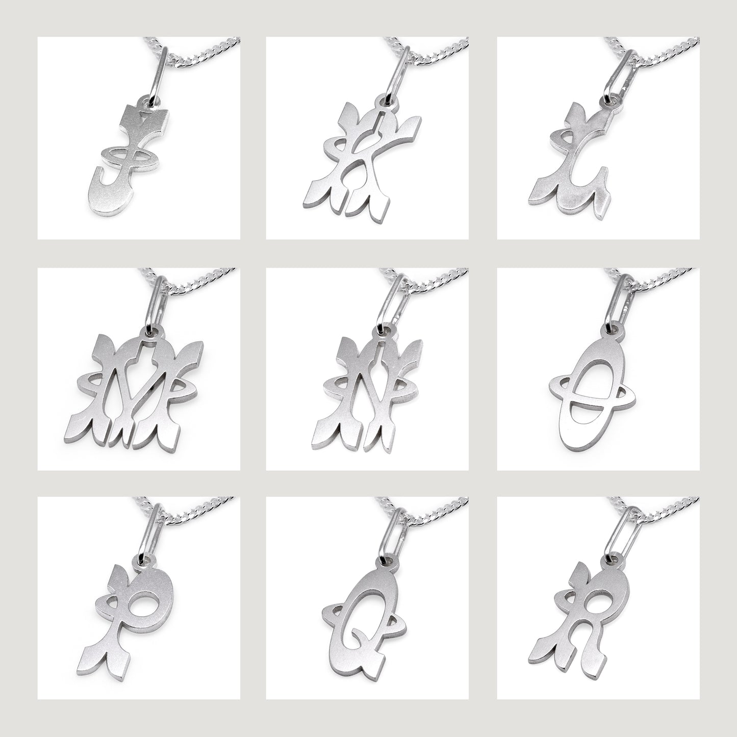 Initial Pendant Necklace