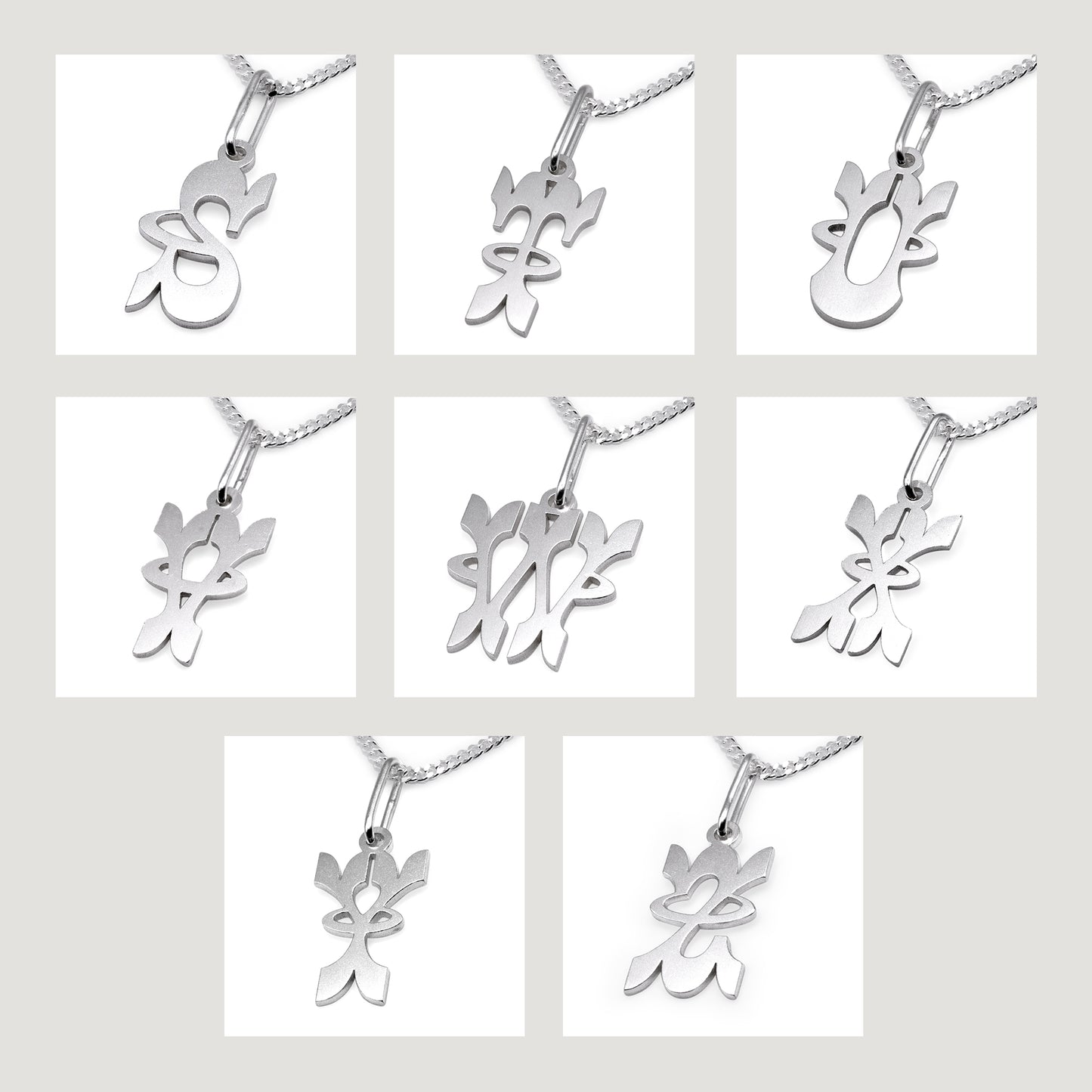 Initial Pendant Necklace