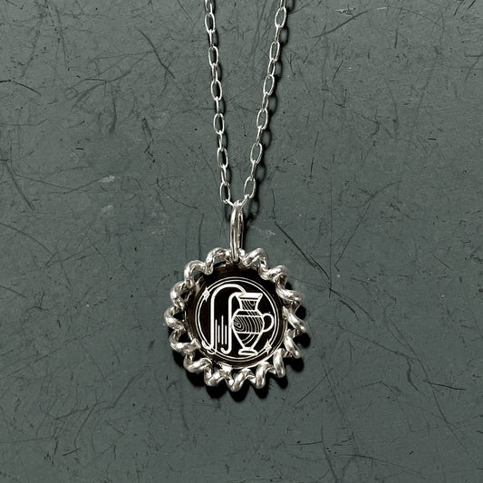 Aquarius Medallion Necklace