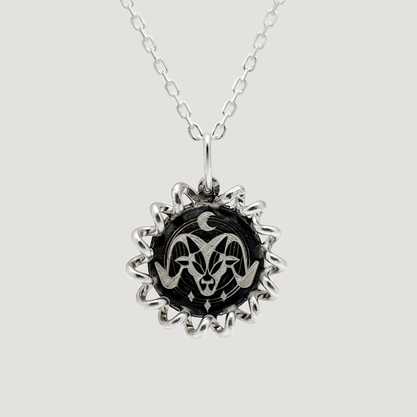 Aries Medallion Necklace