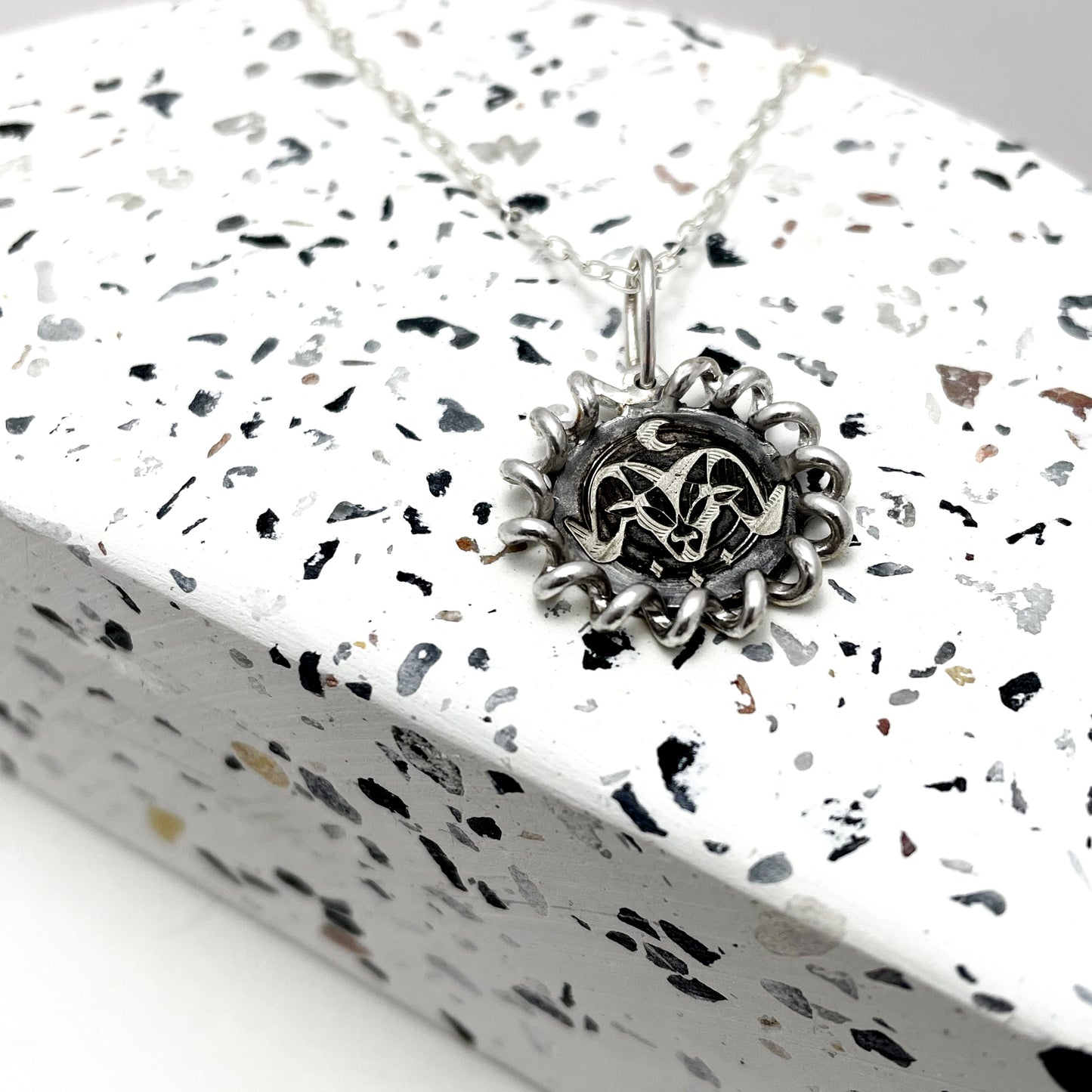 Aries Medallion Necklace