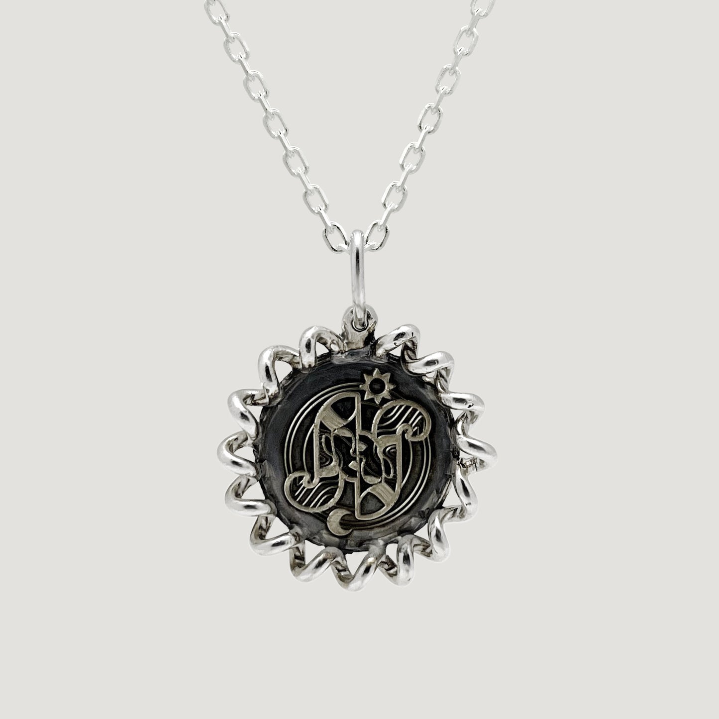 Gemini Medallion Necklace
