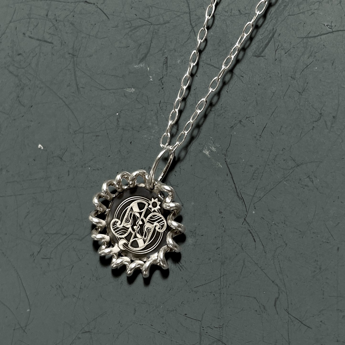 Gemini Medallion Necklace