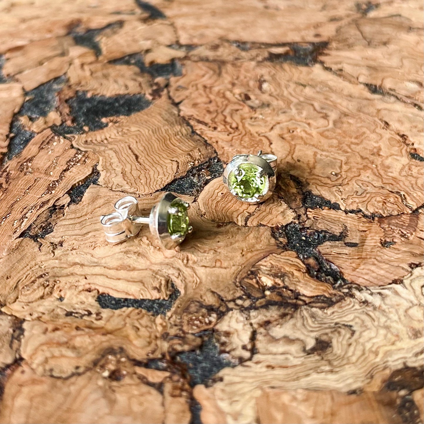 Nova Birthstone Stud Earrings