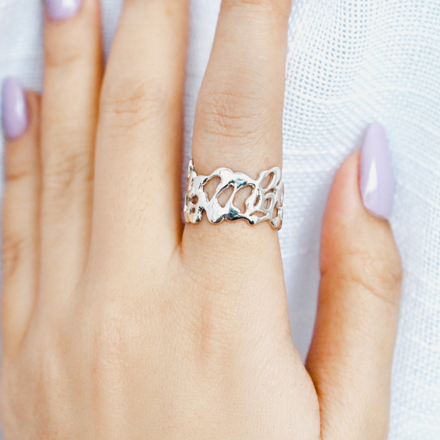 Letgo Molten Band Ring