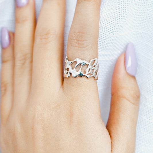 Letgo Molten Band Ring