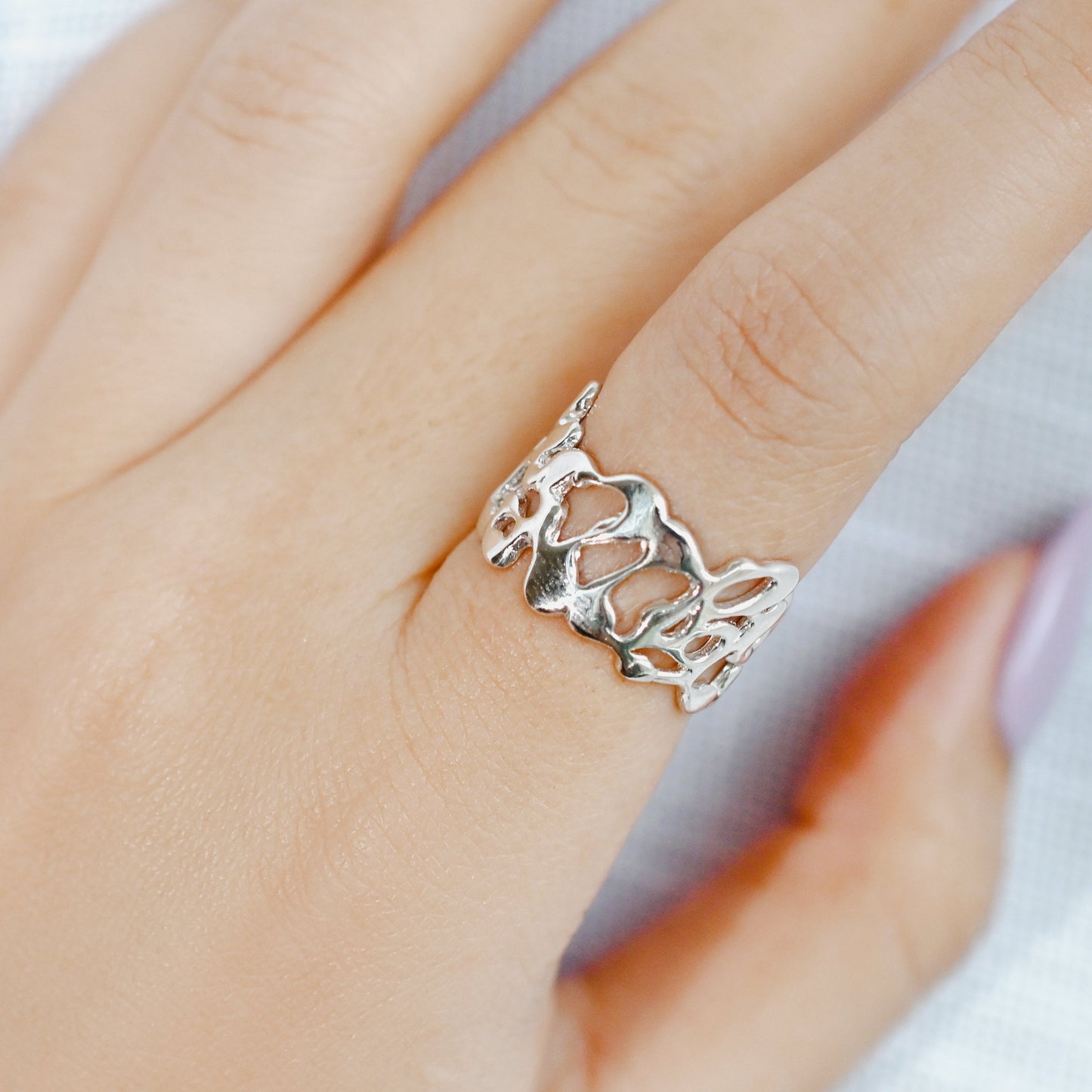 Letgo Molten Band Ring