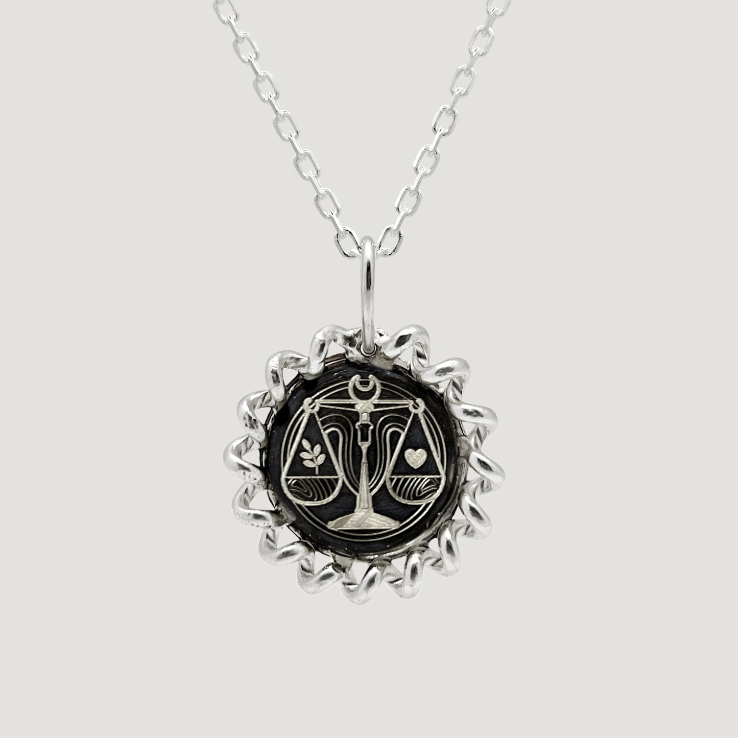 Libra Medallion Necklace
