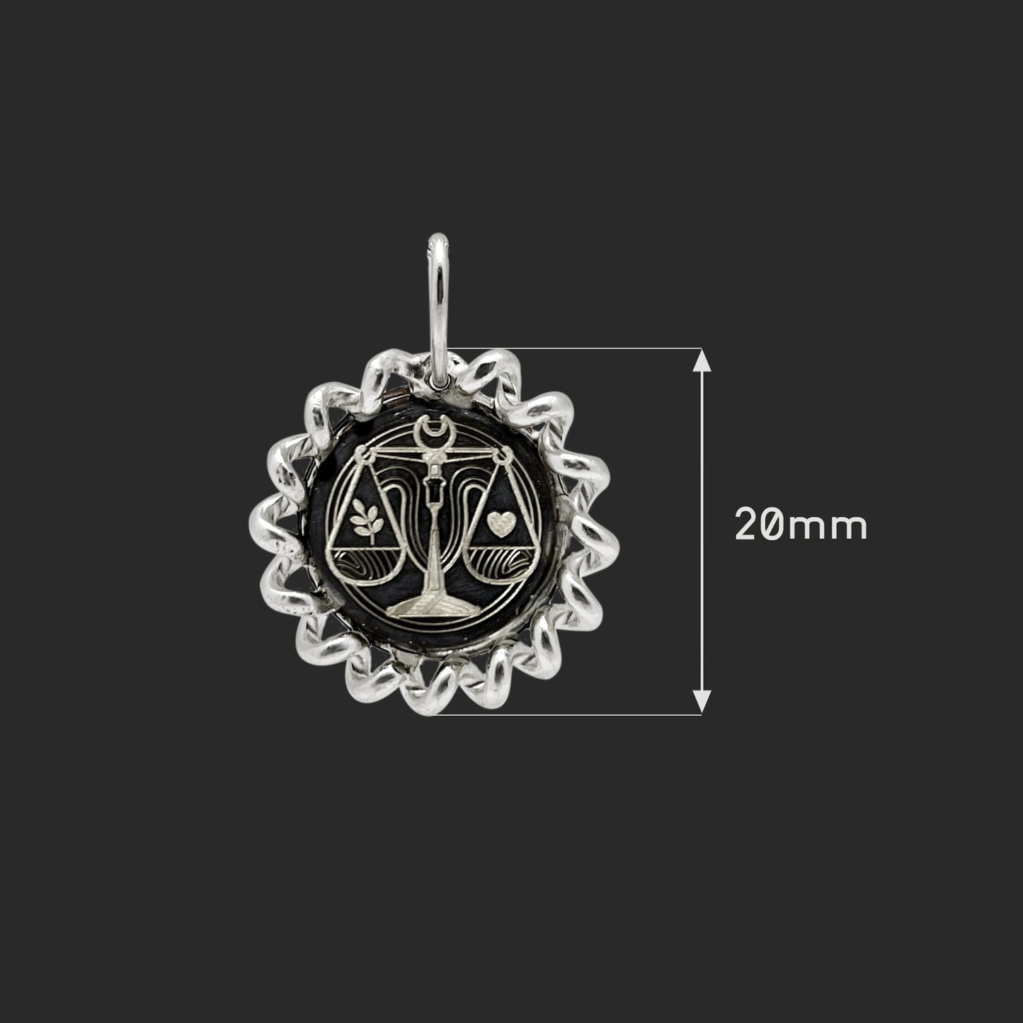 Libra Medallion Necklace