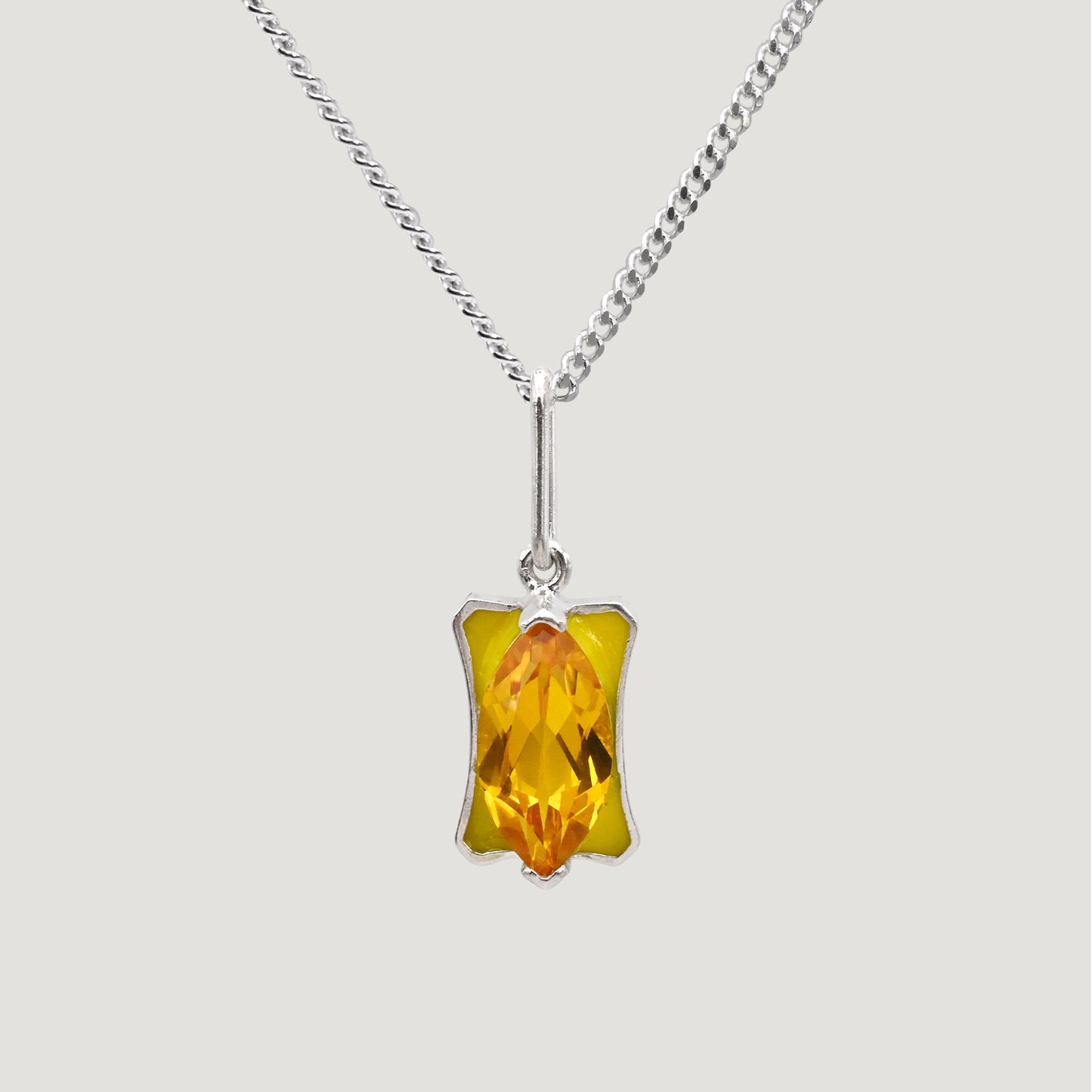Marqui Enamel Necklace
