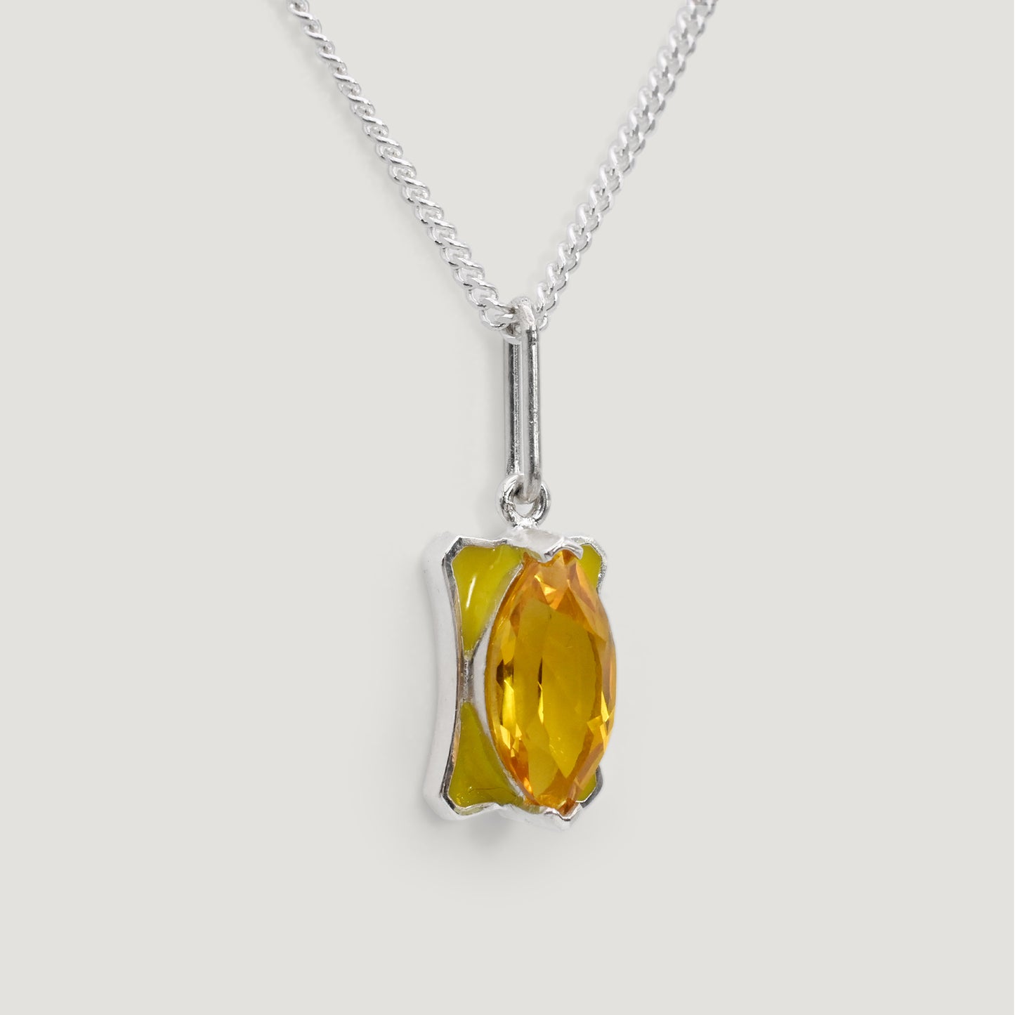 Marqui Enamel Necklace
