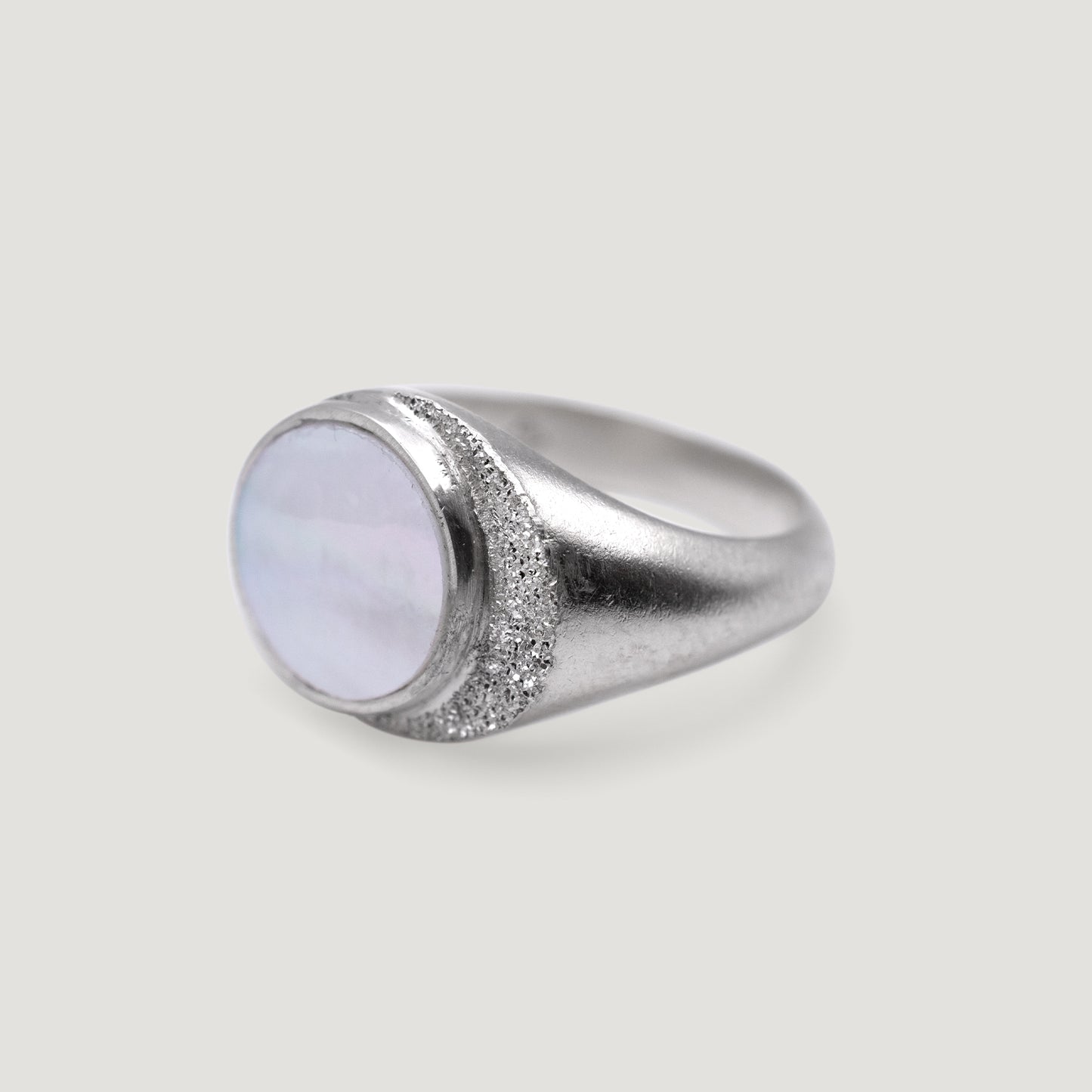 Moonlit Signet Ring