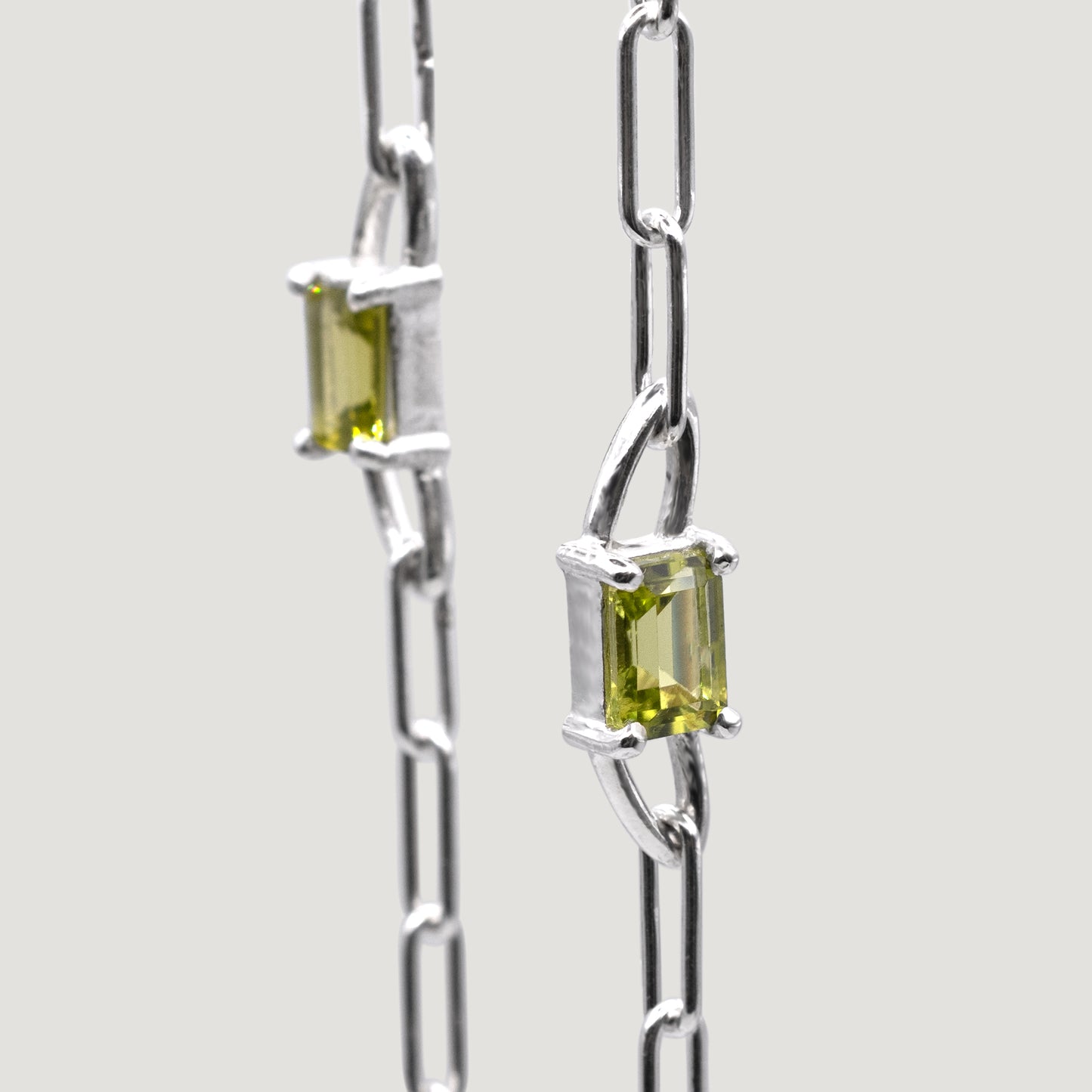 Olivine Chain Necklace