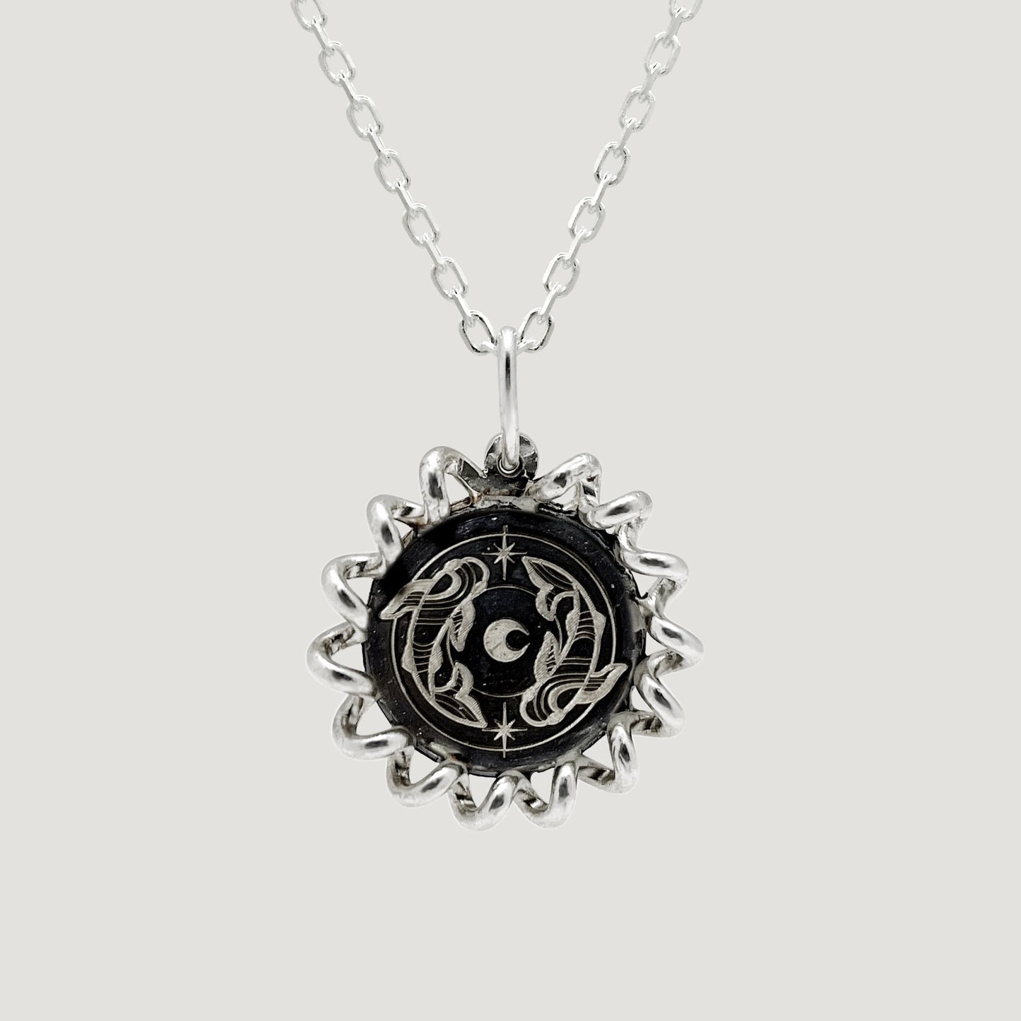 Pisces Medallion Necklace