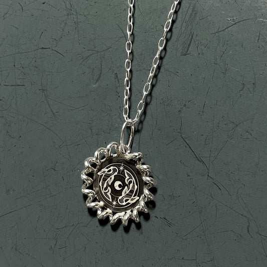 Pisces Medallion Necklace