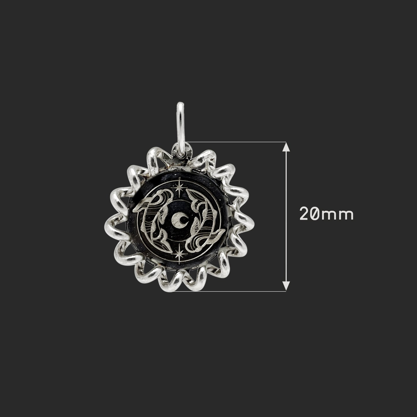 Pisces Medallion Necklace