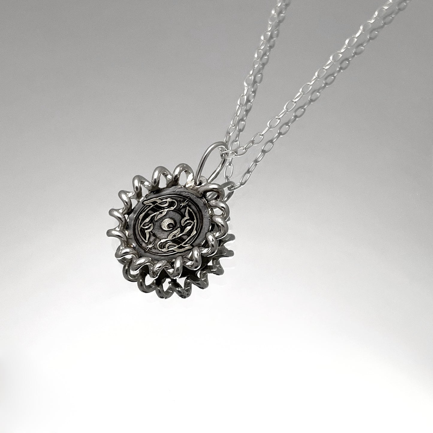 Pisces Medallion Necklace
