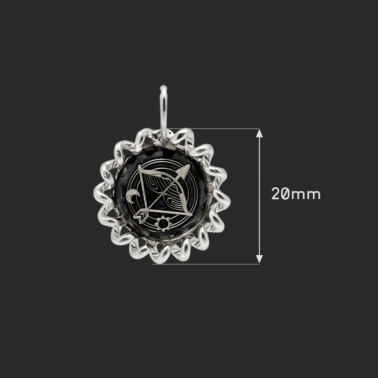 Sagittarius Medallion Necklace