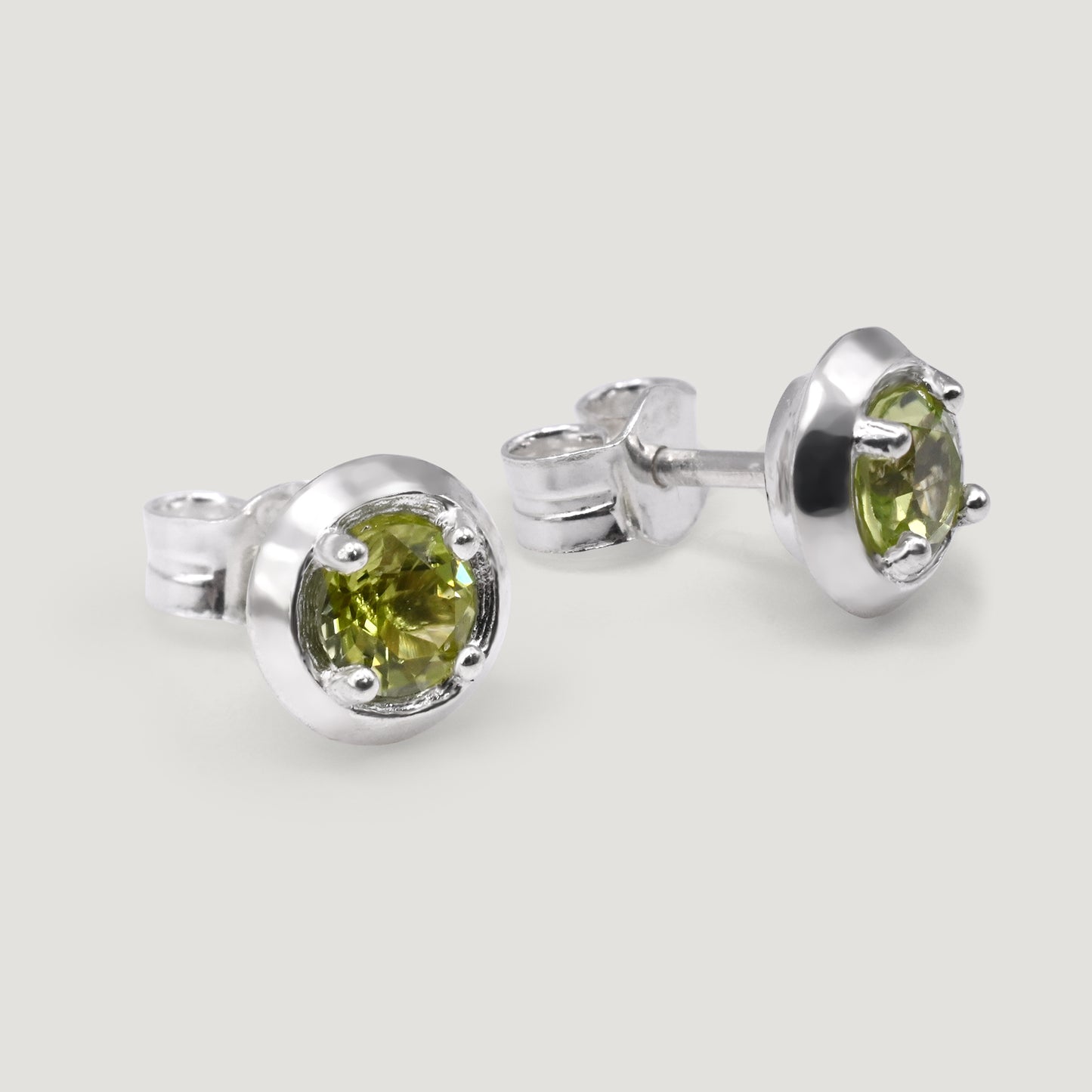 Nova Birthstone Stud Earrings