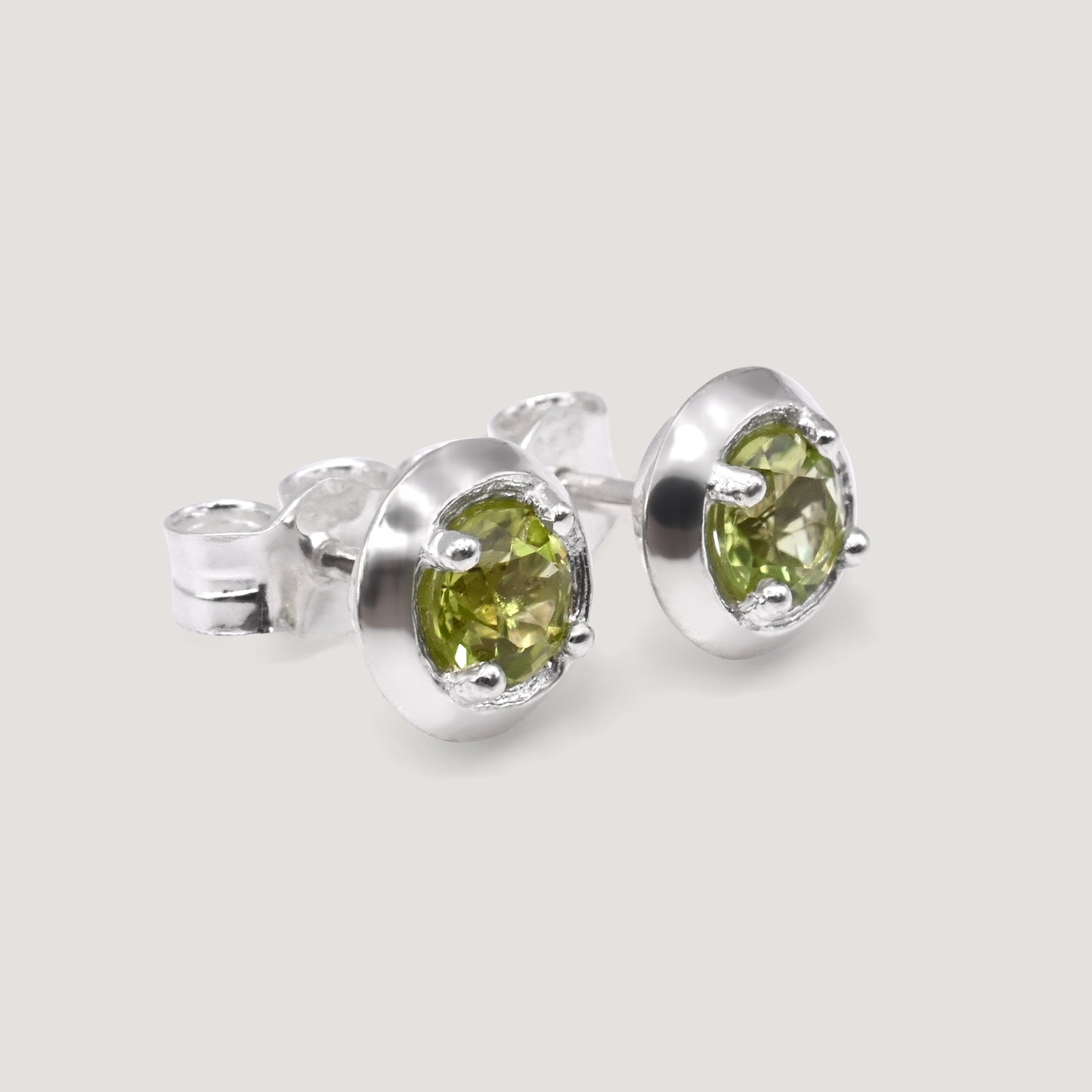 Nova Birthstone Stud Earrings