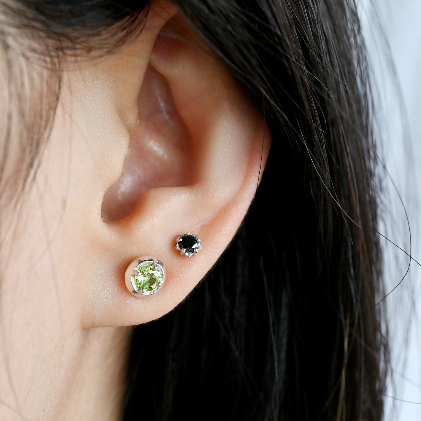 Nova Birthstone Stud Earrings