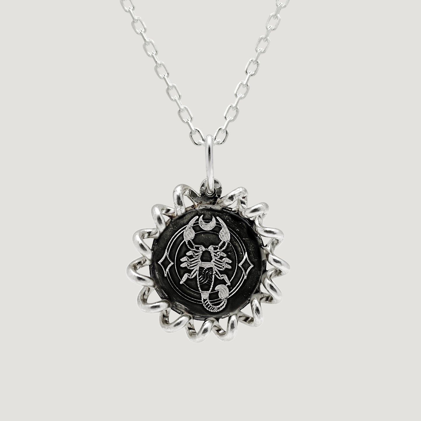 Scorpio Medallion Necklace