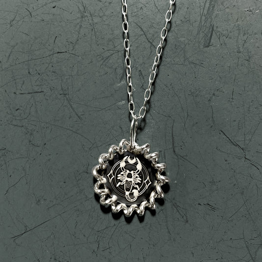 Scorpio Medallion Necklace