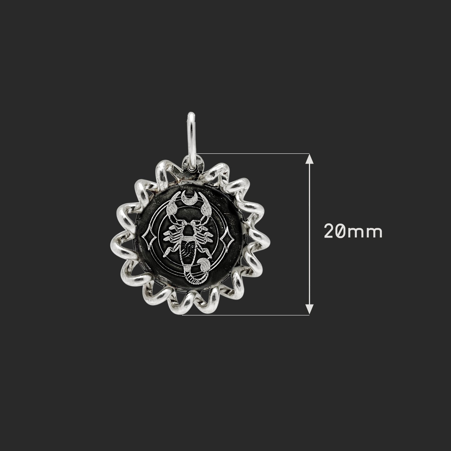 Scorpio Medallion Necklace