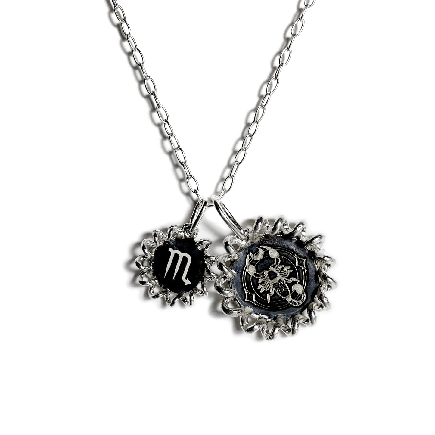 Scorpio Medallion Necklace