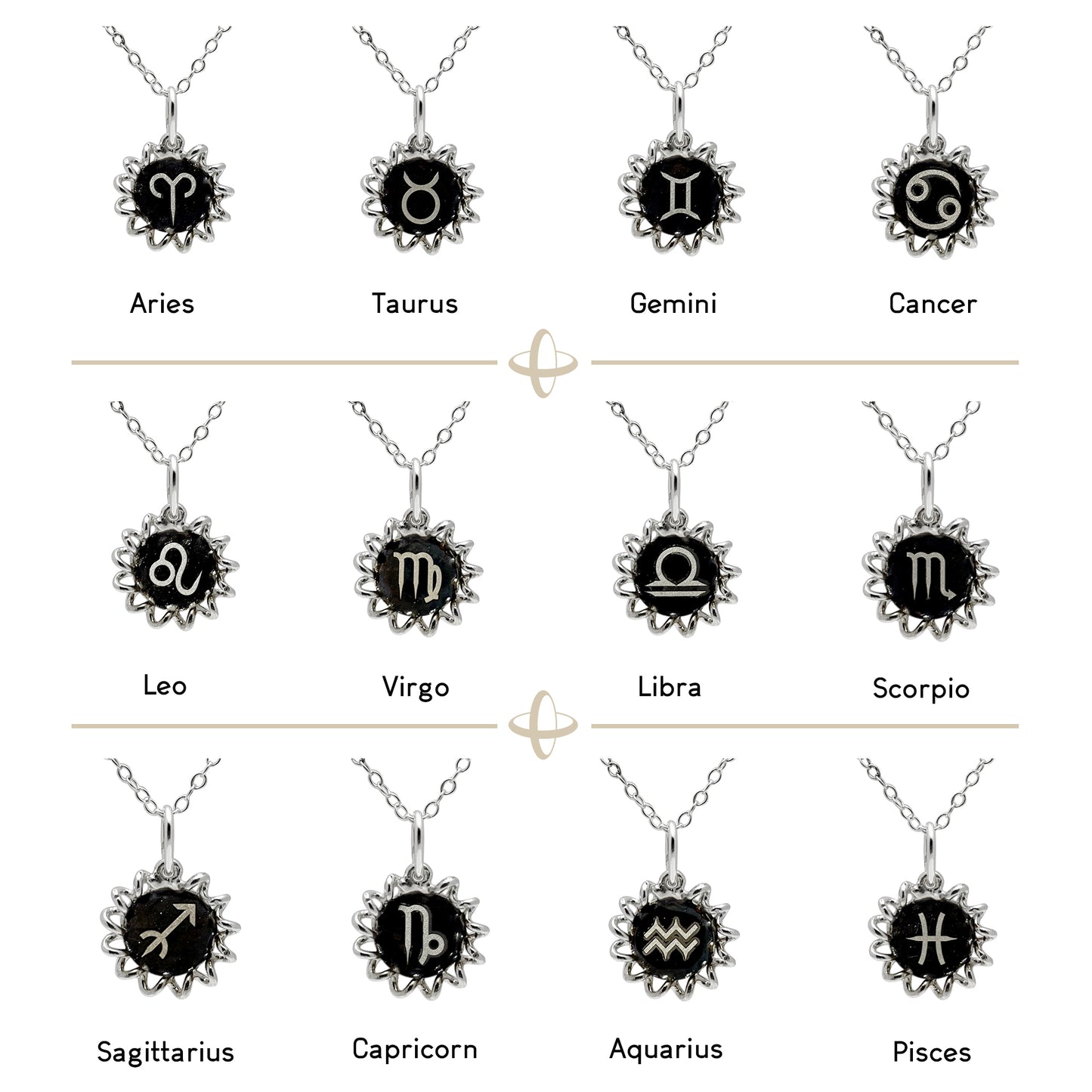 Aquarius Charm Necklace