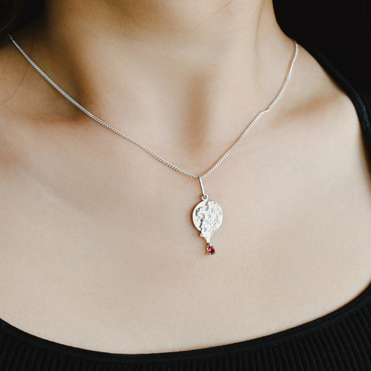 Moondrop Necklace - Red