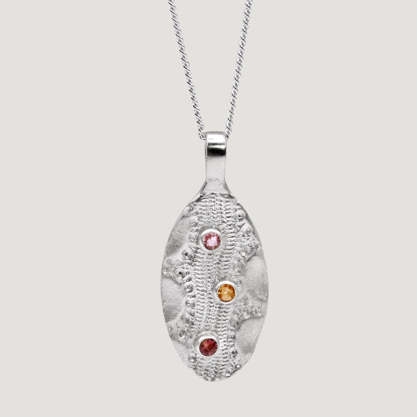 Trilo Tourmaline Pendant Necklace