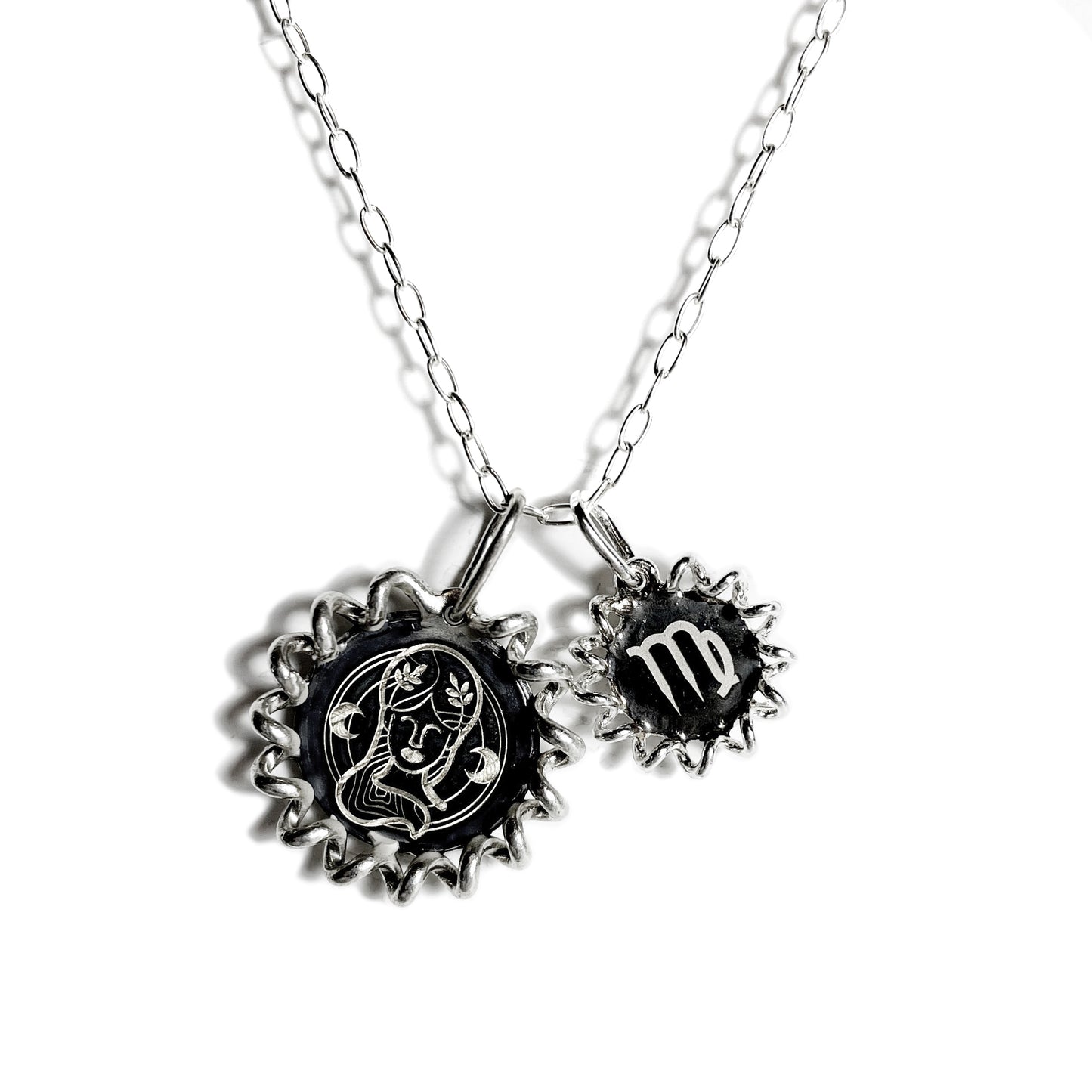 Virgo Medallion Necklace