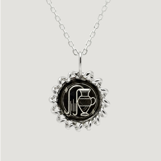 Aquarius Medallion Necklace