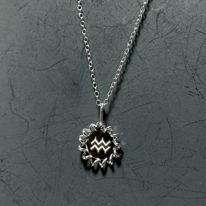 Aquarius Charm Necklace