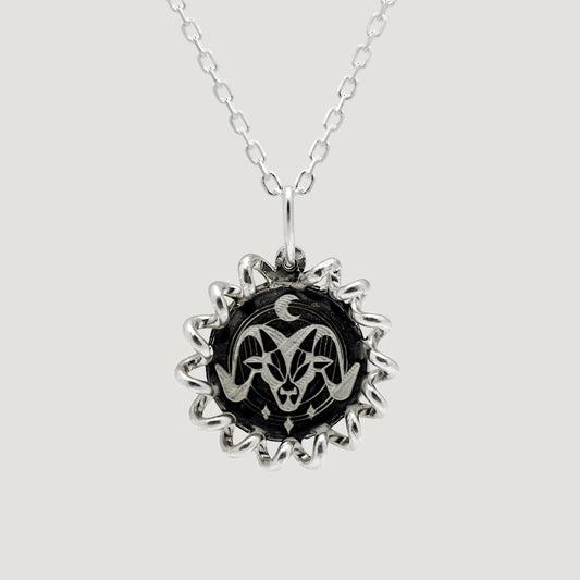 Aries Medallion Necklace