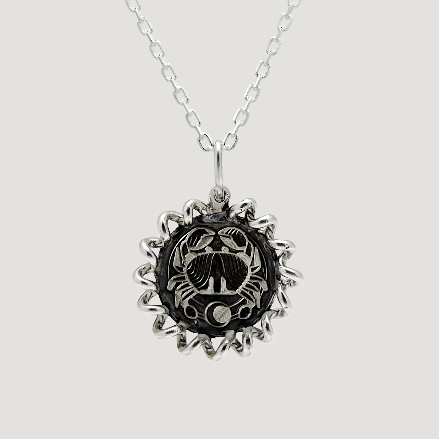 Cancer Medallion Necklace