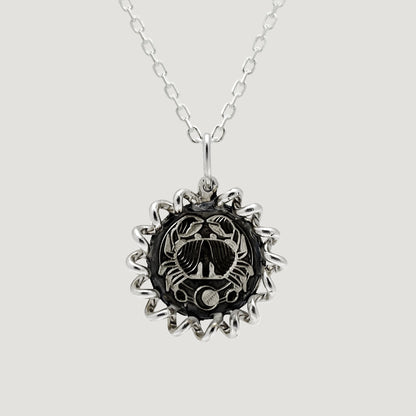 Cancer Medallion Necklace