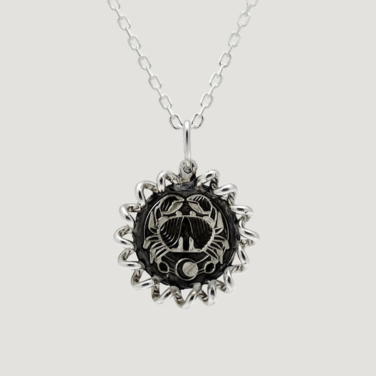 Cancer Medallion Necklace