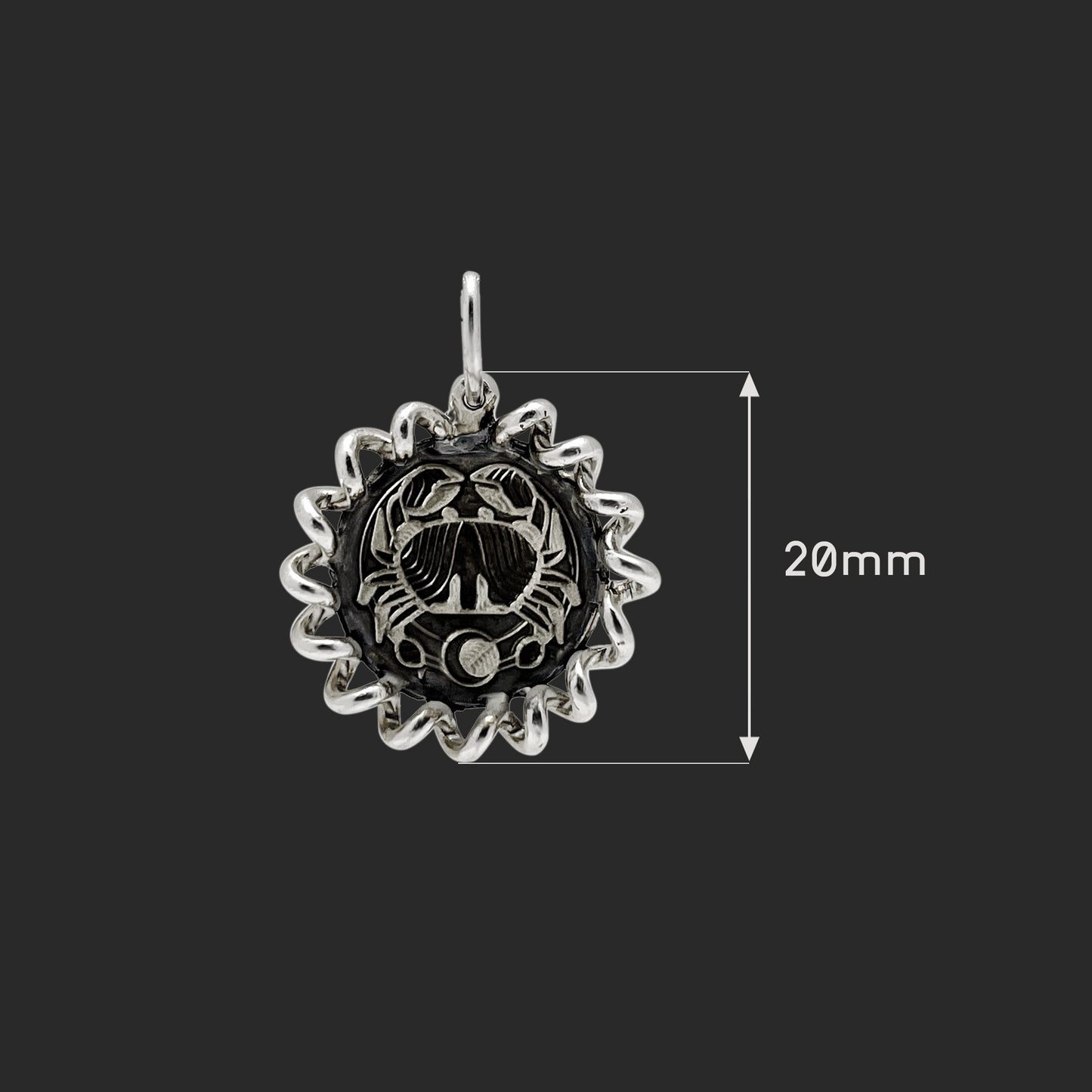 Cancer Medallion Necklace