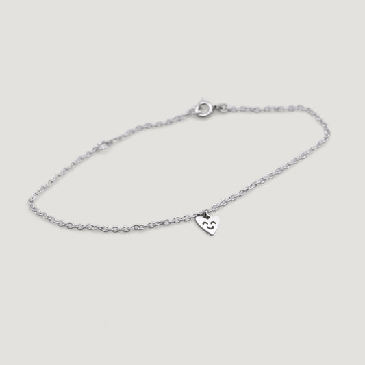 Heart Emoji Bracelet - Dangle Charms