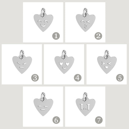 Heart Emoji Bracelet - Dangle Charms