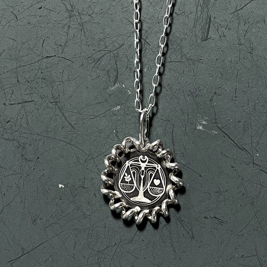 Libra Medallion Necklace