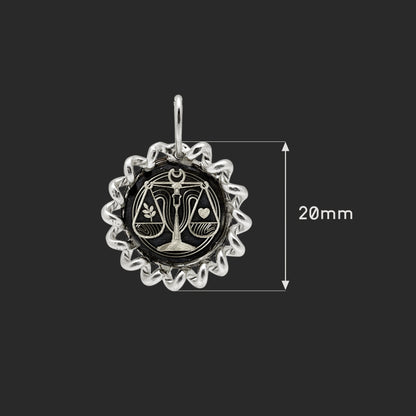 Libra Medallion Necklace