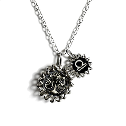Libra Medallion Necklace