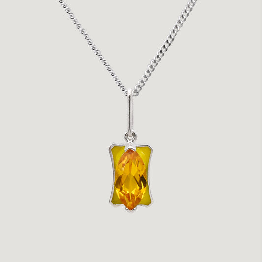 Marqui Enamel Necklace