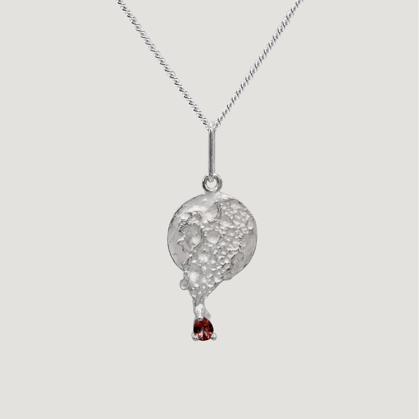 Moondrop Necklace - Red