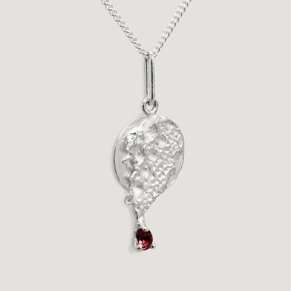 Moondrop Necklace - Red