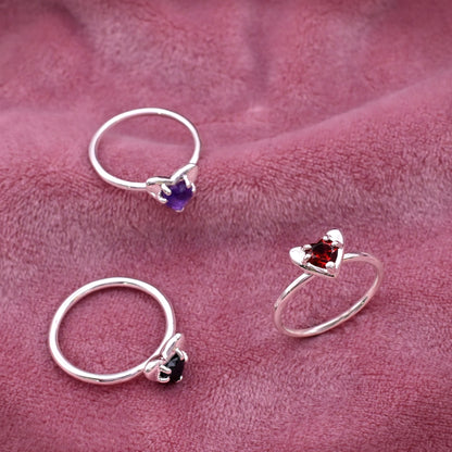 Nested Heart Ring