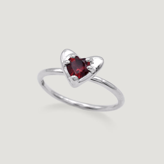 Nested Heart Ring
